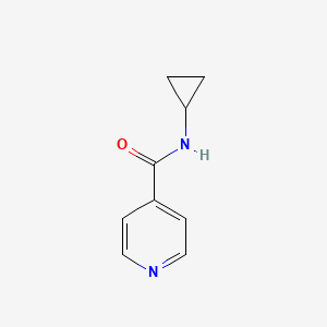 molecular formula C9H10N2O B1593621 N-Cyclopropylisonicotinamide CAS No. 25764-75-4