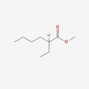 molecular formula C9H18O2 B1593624 Methyl 2-ethylhexanoate CAS No. 816-19-3