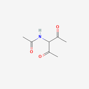 molecular formula C7H11NO3 B1593636 n-(2,4-Dioxopentan-3-yl)acetamide CAS No. 5440-23-3