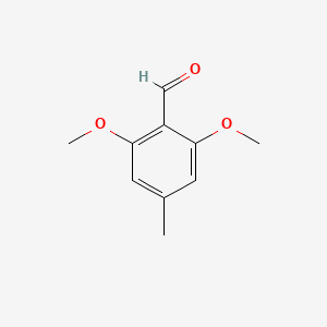 molecular formula C10H12O3 B1593637 2,6-Dimethoxy-4-methylbenzaldehyde CAS No. 6937-96-8