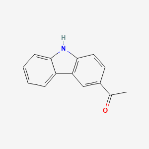 molecular formula C14H11NO B1593641 3-Acetylcarbazole CAS No. 3215-37-0