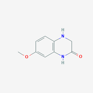 7-Methoxy-3,4-dihydroquinoxalin-2(1H)-one