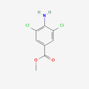 molecular formula C8H7Cl2NO2 B1593650 Methyl 4-amino-3,5-dichlorobenzoate CAS No. 41727-48-4