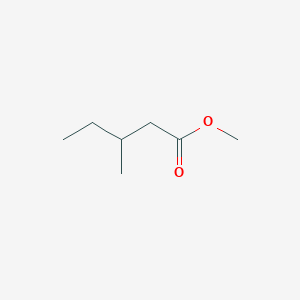 molecular formula C7H14O2 B1593663 Methyl 3-methylpentanoate CAS No. 2177-78-8
