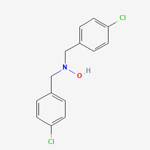 molecular formula C14H13Cl2NO B1593664 N,N-Bis(4-chlorobenzyl)hydroxylamine CAS No. 40861-08-3