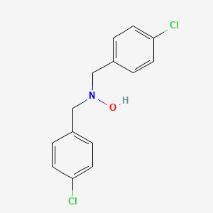N,N-Bis(4-chlorobenzyl)hydroxylamine