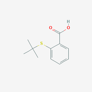 molecular formula C11H14O2S B1593673 2-tert-Butylsulfanyl-benzoic acid CAS No. 7611-60-1