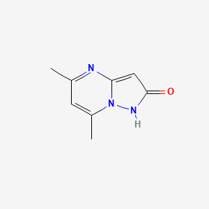 molecular formula C8H9N3O B1593688 5,7-Dimethylpyrazolo[1,5-a]pyrimidin-2-ol CAS No. 26911-66-0