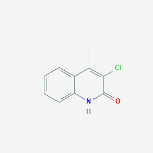 molecular formula C10H8ClNO B1593690 3-Chloro-4-methylquinolin-2(1H)-one CAS No. 502142-56-5