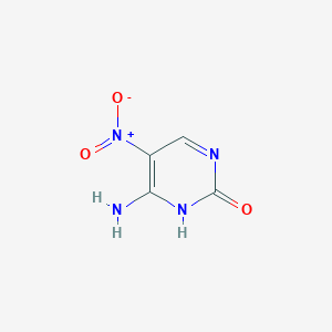 molecular formula C4H4N4O3 B1593693 5-Nitrocytosine CAS No. 69099-99-6