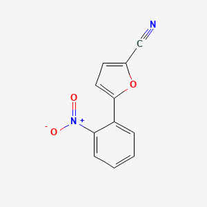 molecular formula C11H6N2O3 B1593702 5-(2-Nitrophenyl)-2-furonitrile CAS No. 57666-58-7
