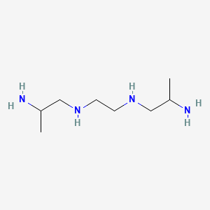 molecular formula C8H22N4 B1593707 1,2-Propanediamine, N1,N1'-1,2-ethanediylbis- CAS No. 50985-30-3