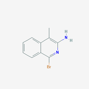 1-Bromo-4-methylisoquinolin-3-amine