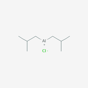 molecular formula C8H18AlCl B159372 Aluminum, chlorobis(2-methylpropyl)- CAS No. 1779-25-5