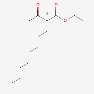 molecular formula C14H26O3 B1593724 Ethyl 2-acetyldecanoate CAS No. 24317-95-1