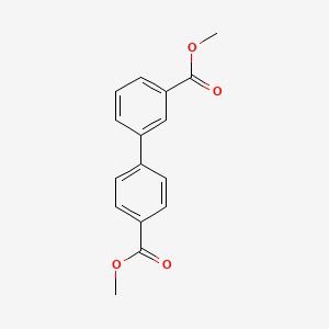 molecular formula C16H14O4 B1593731 Dimethyl biphenyl-3,4'-dicarboxylate CAS No. 55676-76-1