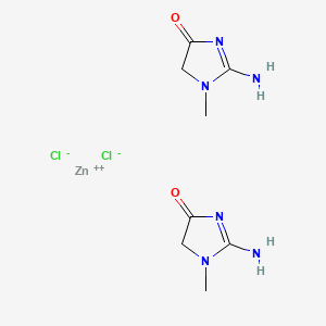 zinc;2-amino-3-methyl-4H-imidazol-5-one;dichloride