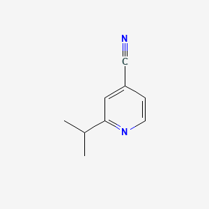 molecular formula C9H10N2 B1593742 2-isopropylisonicotinonitrile CAS No. 33538-10-2