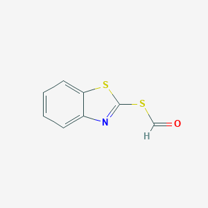 Methanethioic acid, S-2-benzothiazolyl ester (9CI)