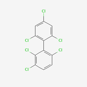 molecular formula C12H4Cl6 B1593754 2,2',3,4',6,6'-Hexachlorobiphenyl CAS No. 68194-08-1