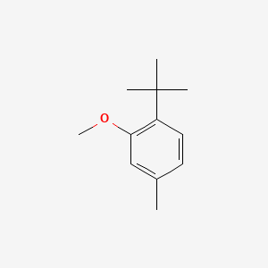 molecular formula C12H18O B1593755 2-tert-Butyl-5-methylanisole CAS No. 88-40-4
