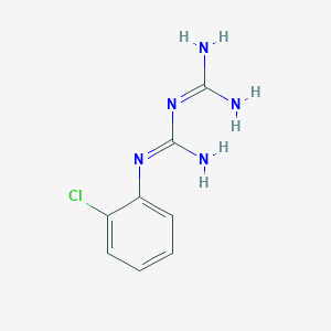 molecular formula C8H10ClN5 B159377 1-(2-Chlorophenyl)biguanide CAS No. 137588-53-5