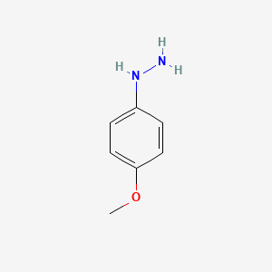 molecular formula C7H10N2O B1593770 (4-Methoxyphenyl)hydrazine CAS No. 3471-32-7