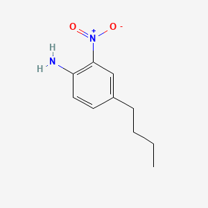 molecular formula C10H14N2O2 B1593771 4-Butyl-2-nitroaniline CAS No. 3663-22-7