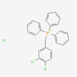 molecular formula C25H20Cl3P B1593772 3,4-Dichlorobenzyltriphenylphosphonium chloride CAS No. 3687-70-5