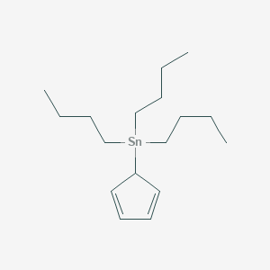 molecular formula C17H32Sn B1593775 Tributylcyclopenta-2,4-dienylstannane CAS No. 3912-86-5