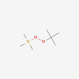 molecular formula C7H18O2Si B1593777 Trimethylsilyl tert-butyl peroxide CAS No. 3965-63-7