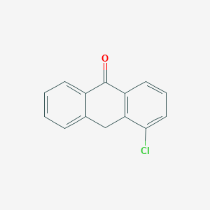 molecular formula C14H9ClO B1593780 9(10H)-Anthracenone, 4-chloro- CAS No. 4887-98-3