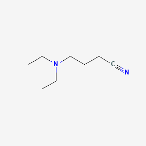 molecular formula C8H16N2 B1593783 4-(Diethylamino)butanenitrile CAS No. 5336-75-4