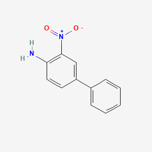 molecular formula C12H10N2O2 B1593788 3-Nitro-4-biphenylamine CAS No. 4085-18-1