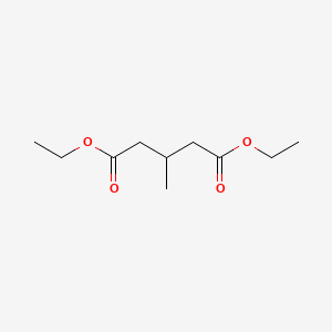molecular formula C10H18O4 B1593789 Pentanedioic acid, 3-methyl-, 1,5-diethyl ester CAS No. 6829-42-1