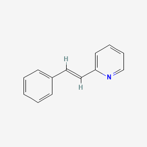 molecular formula C13H11N B1593802 2-(2-Phenethenyl)pyridine CAS No. 538-49-8