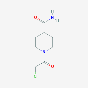 molecular formula C8H13ClN2O2 B1593805 1-(Chloroacetyl)piperidine-4-carboxamide CAS No. 375359-83-4