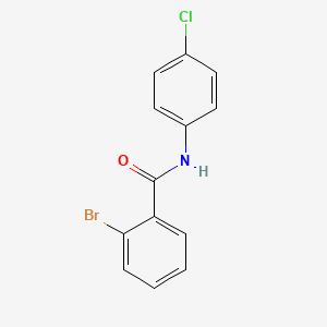 molecular formula C13H9BrClNO B1593806 2-bromo-N-(4-chlorophenyl)benzamide CAS No. 66569-06-0