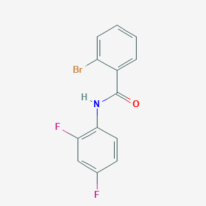 molecular formula C13H8BrF2NO B1593807 2-bromo-N-(2,4-difluorophenyl)benzamide CAS No. 314025-94-0