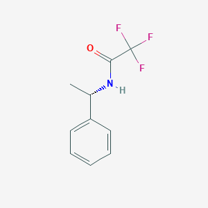 molecular formula C10H10F3NO B1593809 (S)-2,2,2-trifluoro-N-(1-phenylethyl)acetamide CAS No. 39995-51-2