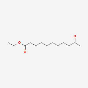 molecular formula C13H24O3 B1593811 Ethyl 10-oxoundecanoate CAS No. 36651-38-4