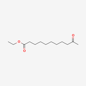 Undecanoic acid, 10-oxo-, ethyl ester