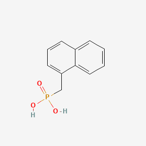 molecular formula C11H11O3P B1593824 (1-Naphthylmethyl)phosphonic acid CAS No. 4730-77-2