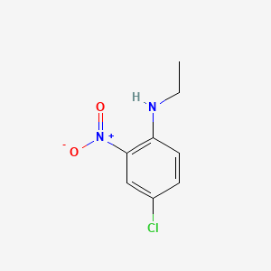 molecular formula C8H9ClN2O2 B1593826 4-Chloro-N-ethyl-2-nitroaniline CAS No. 28491-95-4
