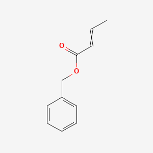 2-Butenoic acid, phenylmethyl ester