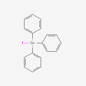 molecular formula C18H15ISn B1593836 Stannane, iodotriphenyl- CAS No. 894-09-7