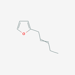 molecular formula C9H12O B1593840 2-(2-Pentenyl)furan CAS No. 82550-42-3