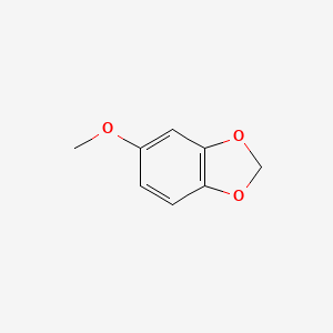 molecular formula C8H8O3 B1593848 1,3-苯并二氧杂环，5-甲氧基- CAS No. 7228-35-5