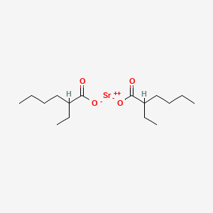 molecular formula C16H30O4S B1593853 Strontium 2-ethylhexanoate CAS No. 2457-02-5