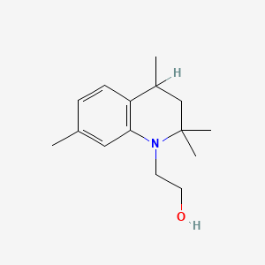 1(2H)-Quinolineethanol, 3,4-dihydro-2,2,4,7-tetramethyl-
